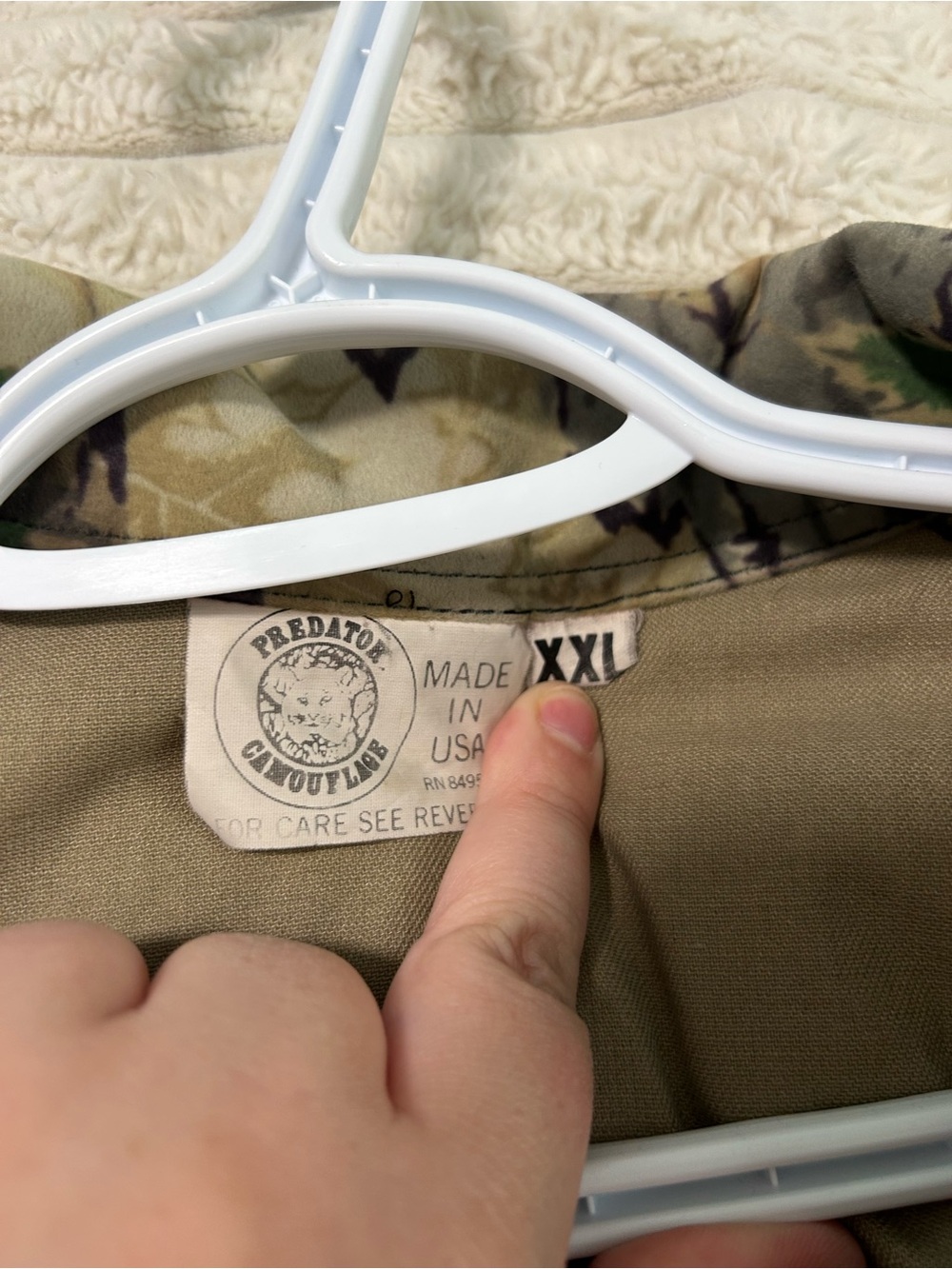 Camo Hunting Jacket - Picture 8 of 8